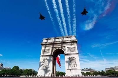 The Arc de Triomphe, Paris