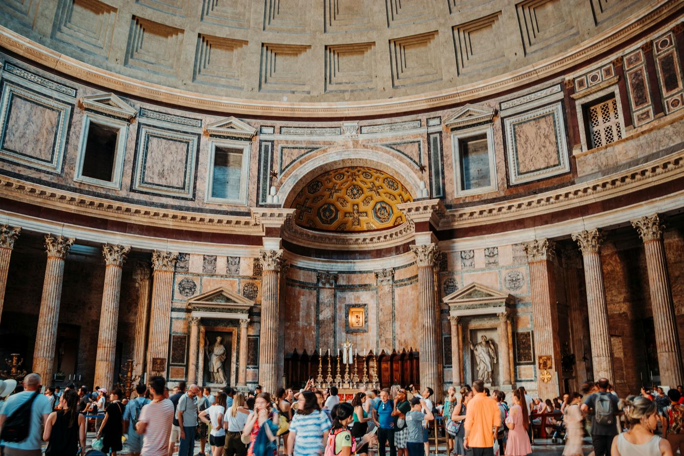 Inside the Pantheon, Rome