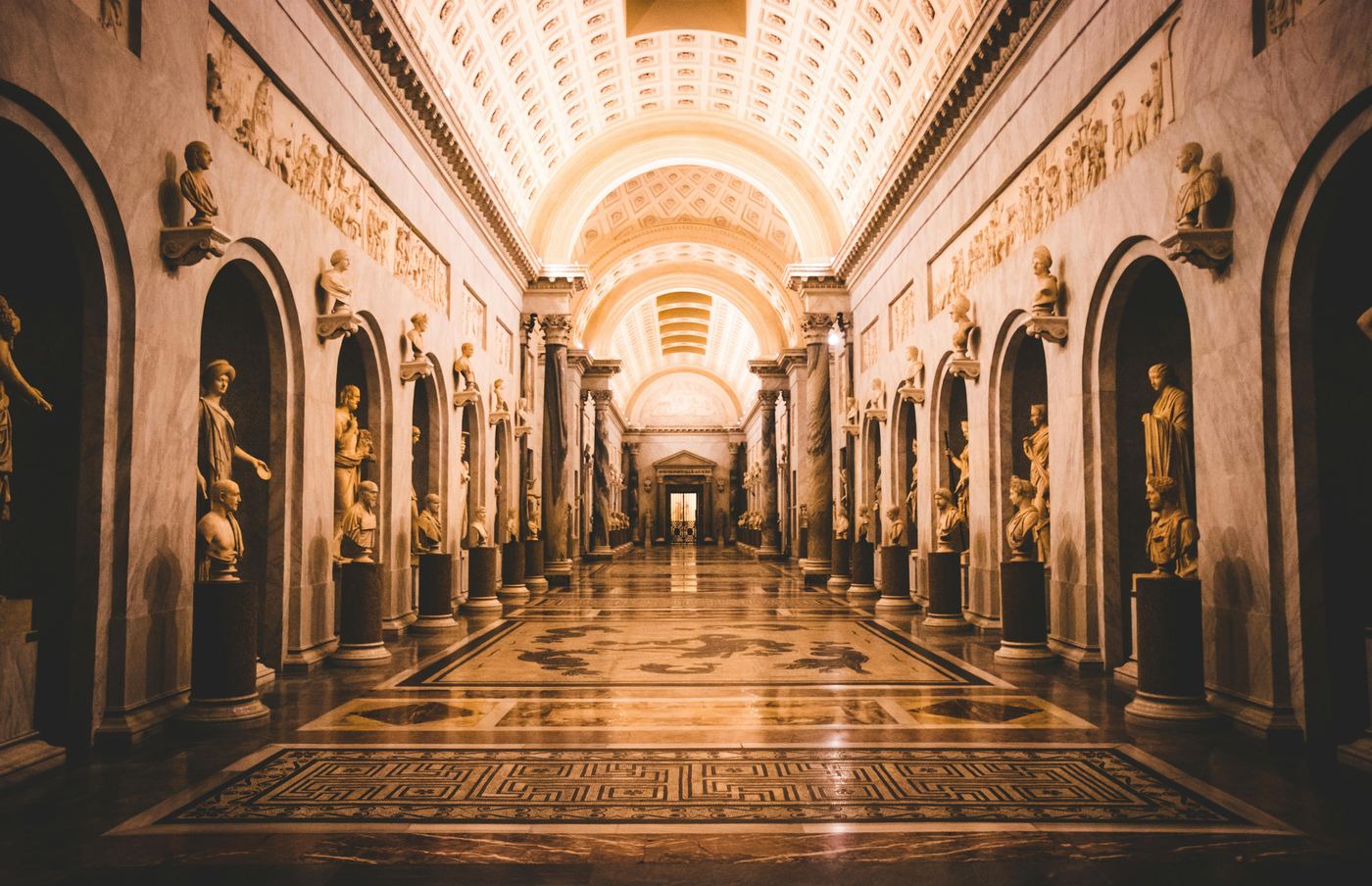 Vatican Museums gallery, Rome